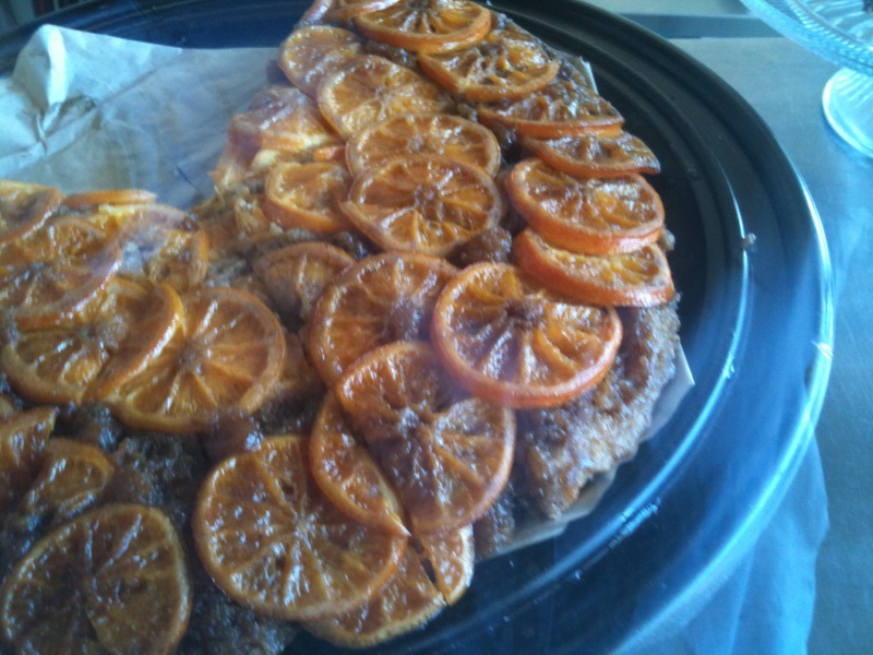 blood orange upside down cake four cafe