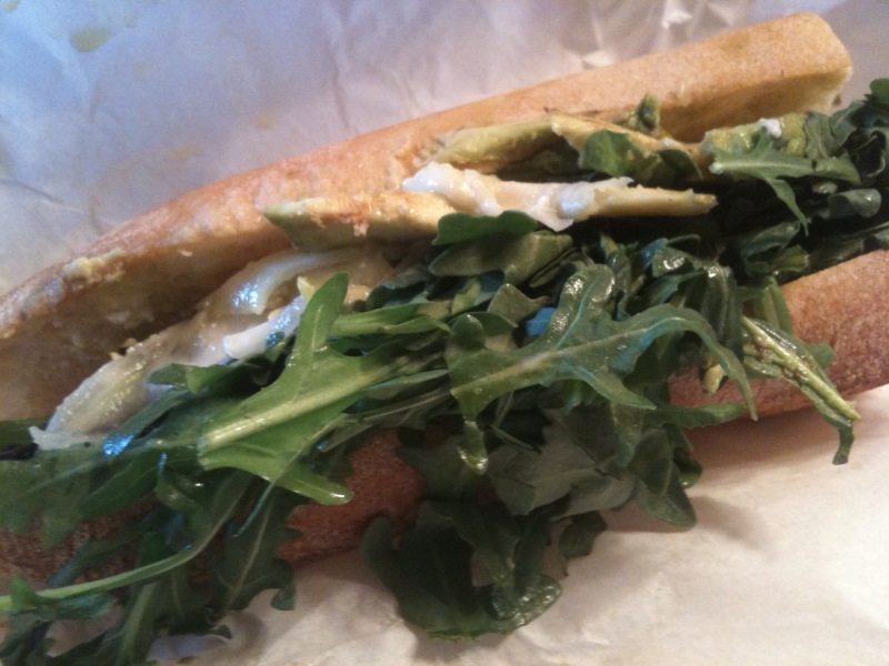 fourgrilledasparagussandwich2 Grill asparagus sandwich from four cafe in eagle rock