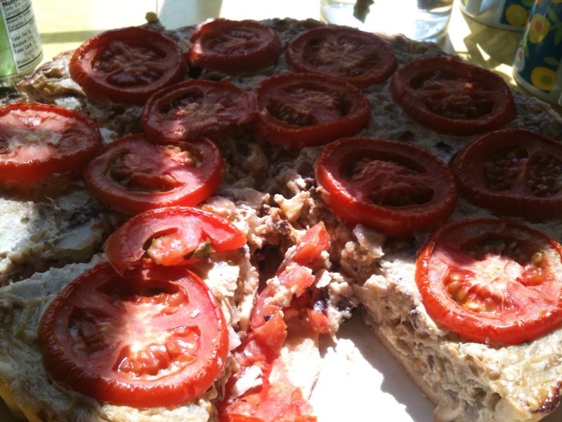 homemade quiche