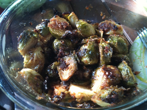 candied brussel sprouts