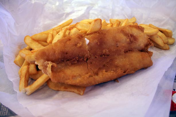 HotRedBusFish&ChipsAlhambra