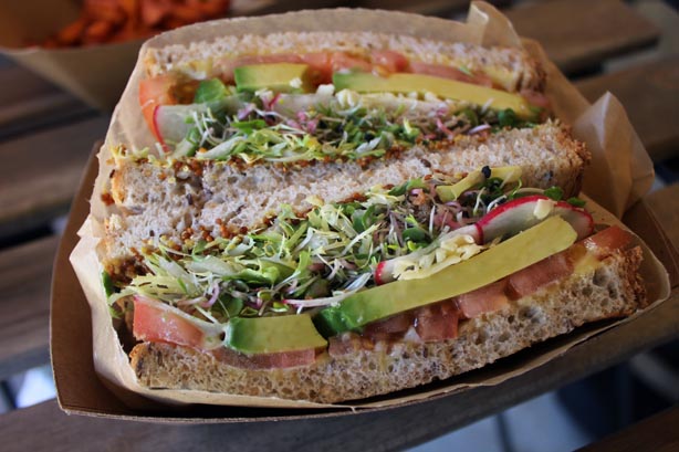 VeggieSandwichEchoParkLakeCafe