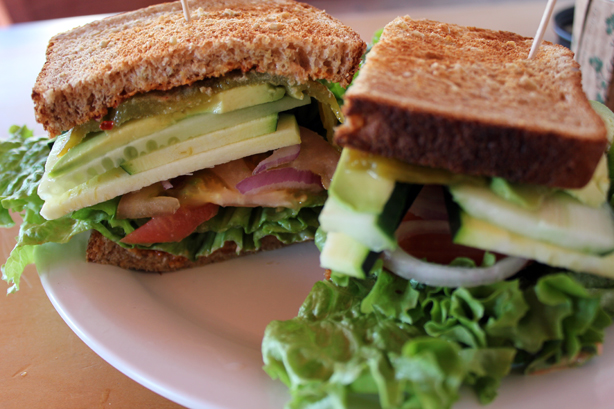 CypressParkAntiguaCoffeeHouseVeggieSandwich